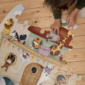 Little Dutch vloerpuzzel Ark van Noach 4 jr+ / 44 stks