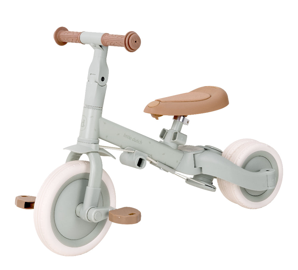 Little Dutch Driewieler 4 in 1 green 1 jr+ LD6080GREEN