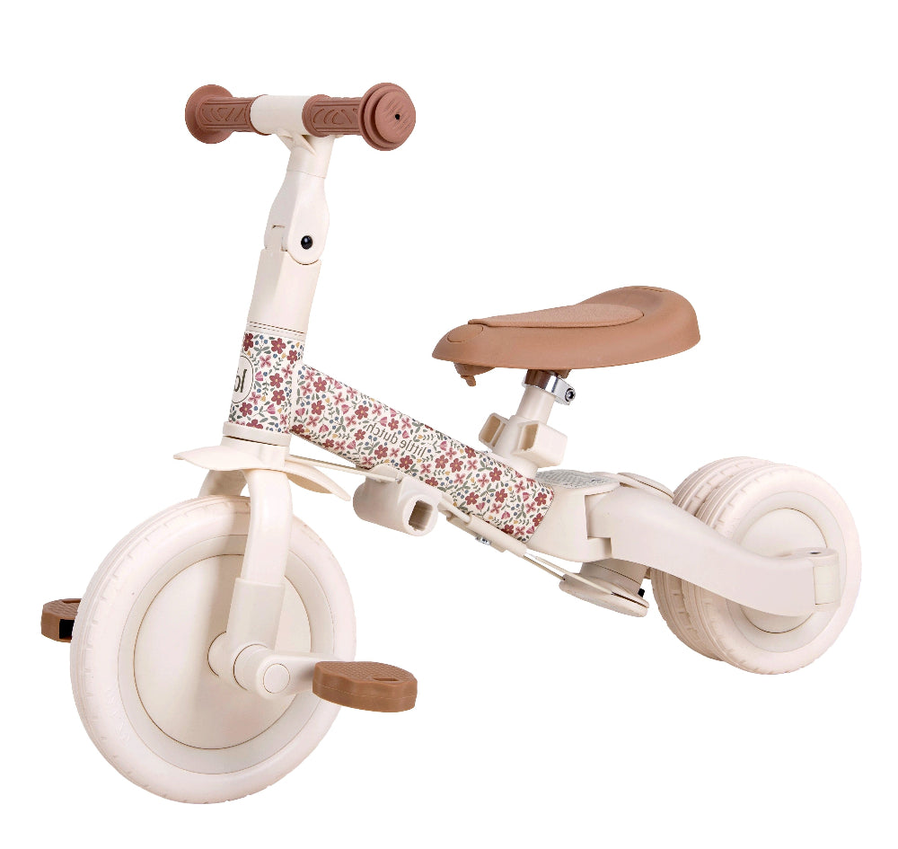 Little Dutch Driewieler 4 in 1 off white 1 jr+ LD6080OFFWHITE