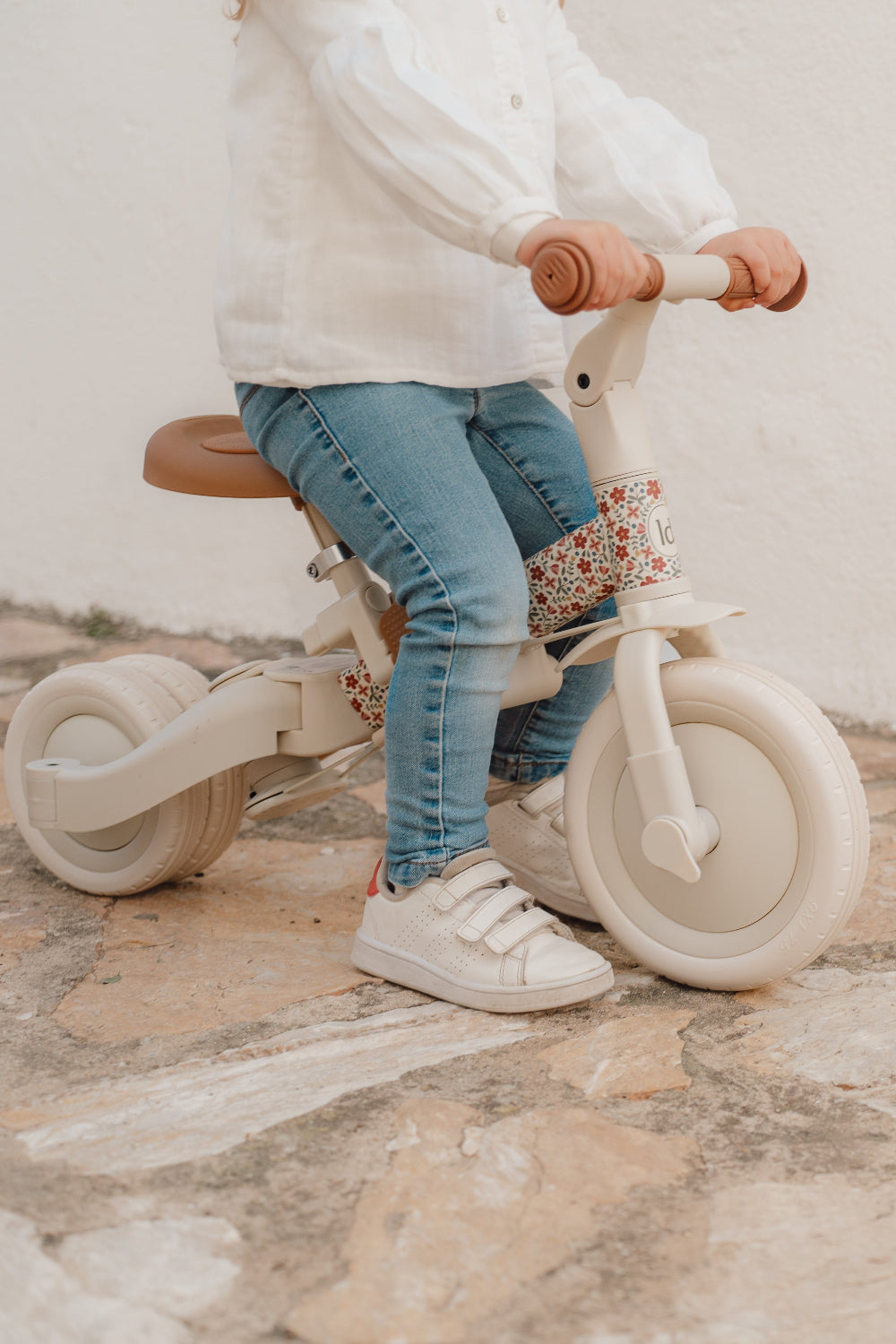 Little Dutch Driewieler 4 in 1 off white 1 jr+