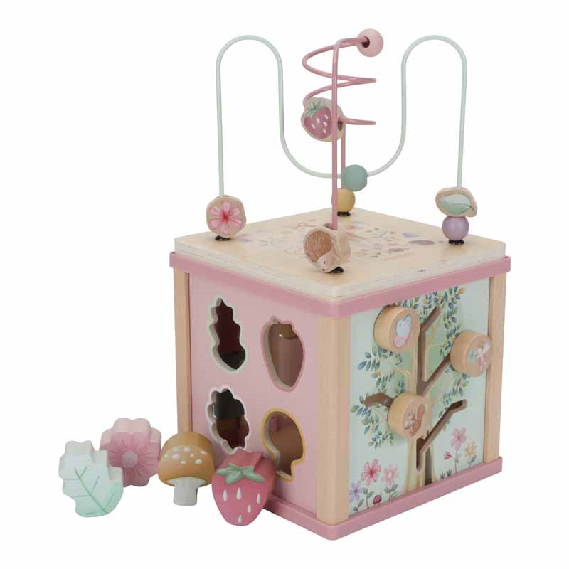 Little Dutch activiteitenkubus Fairy Garden 18 mnd+ 8713291773318