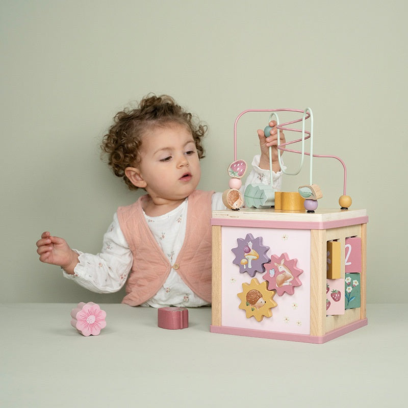 Little Dutch activiteitenkubus Fairy Garden 18 mnd+