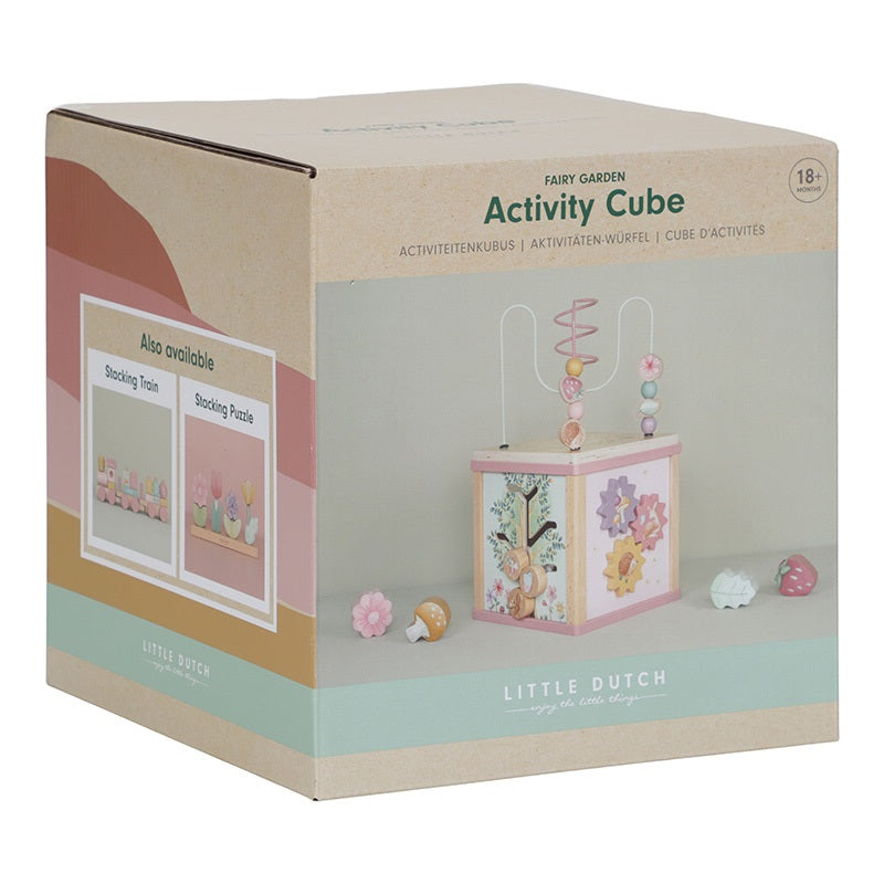 Little Dutch activiteitenkubus Fairy Garden 18 mnd+