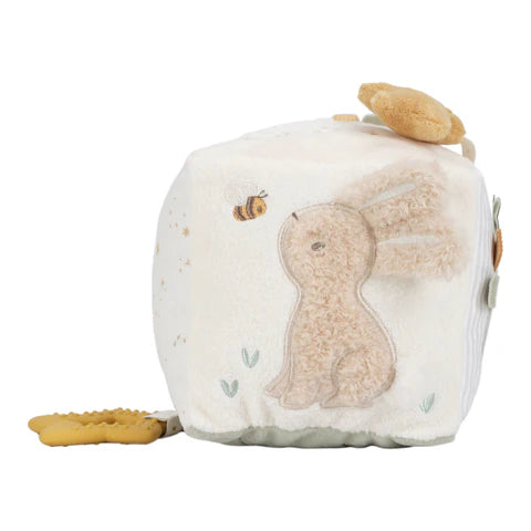 Little Dutch activiteitenkubus newborn naturals 0 mnd+