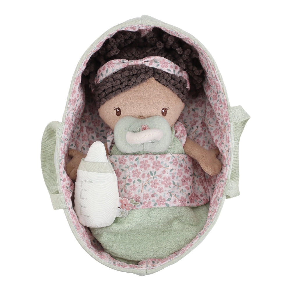 Little Dutch babypop in mandje Evi 25 cm 1 jr+