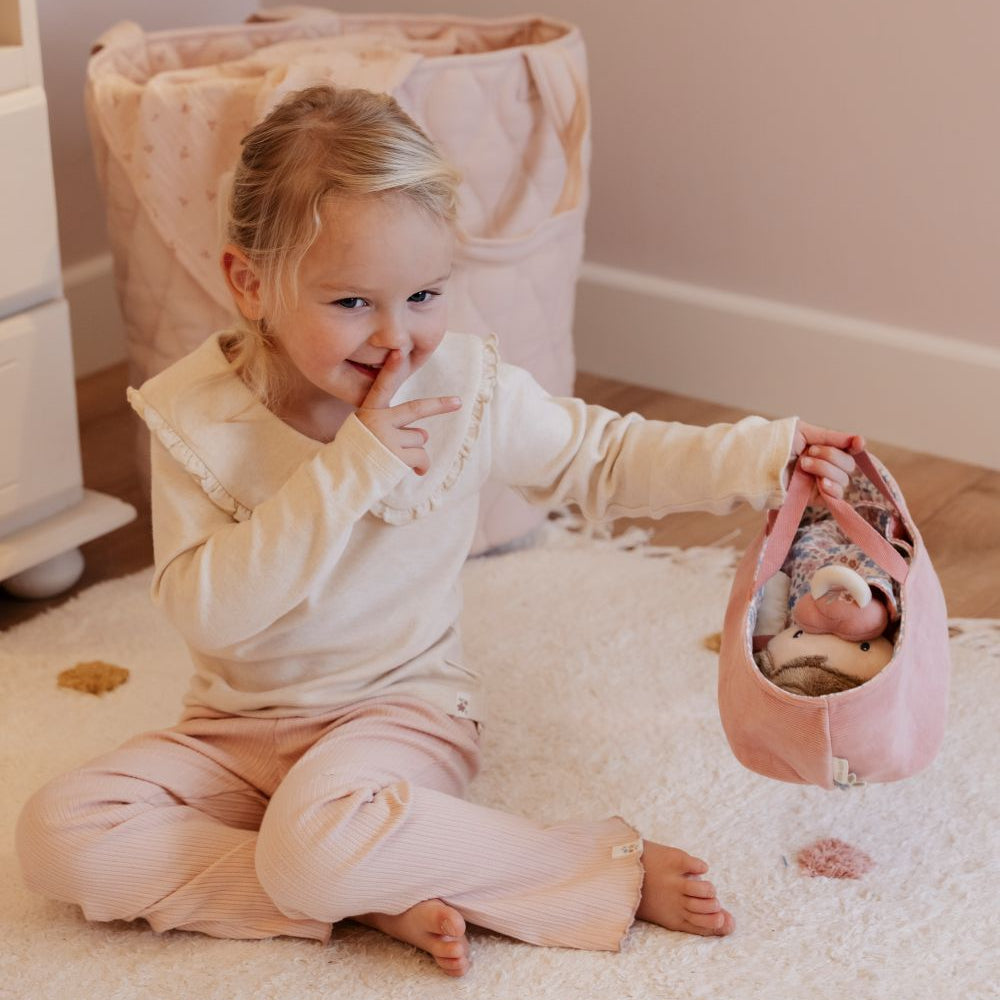 Little Dutch babypop in mandje Rosa 25 cm 1 jr+