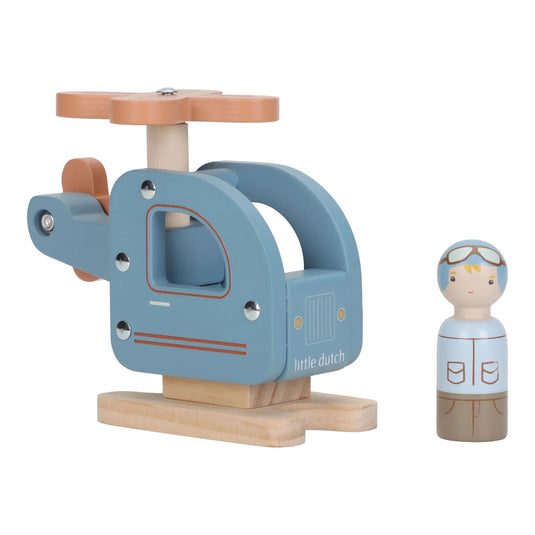 Little Dutch houten helikopter 18mnd 8713291225527 a