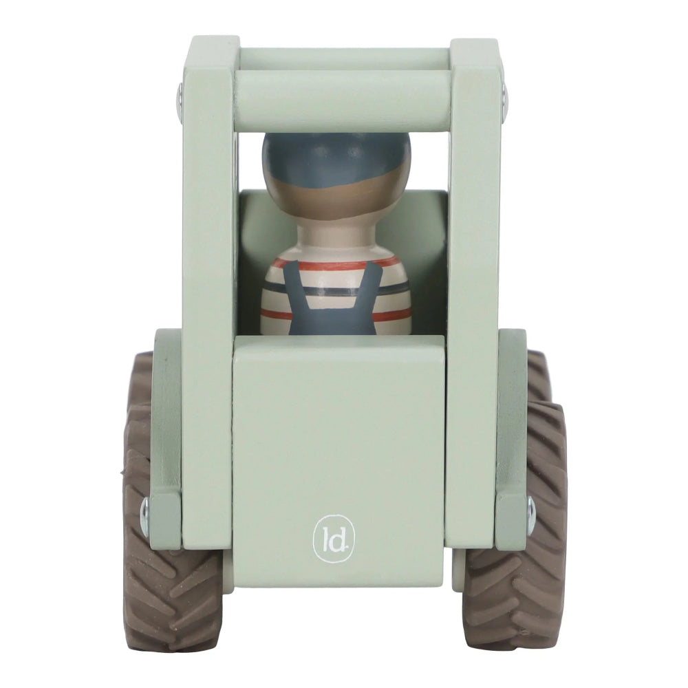 Little Dutch houten tractor + popje 18 mnd+
