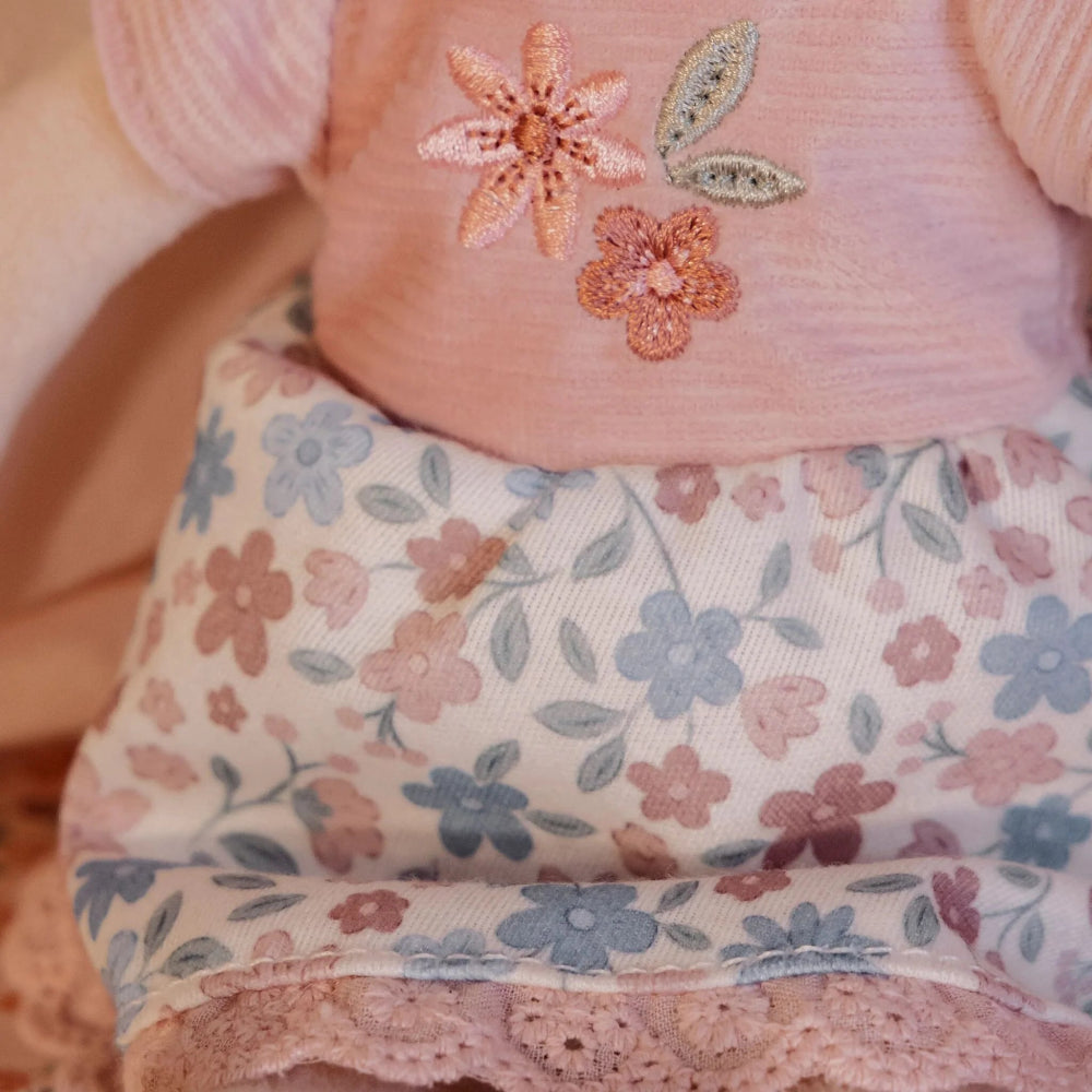 Little Dutch pop Rosa 35 cm 1 jr+ 95% polyester + 5% katoen