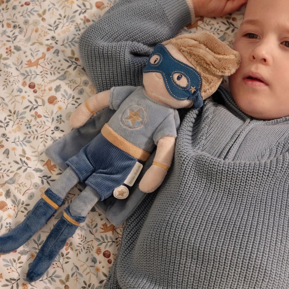 Little Dutch pop super hero Jim 35 cm 1 jr+ 100% polyester 