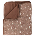 Main Sauvage baby quilt deken woodland 110x120
