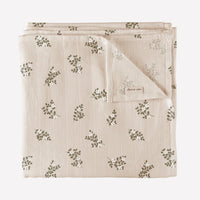 Main Sauvage hydrofiele doek holly flowers 110x110