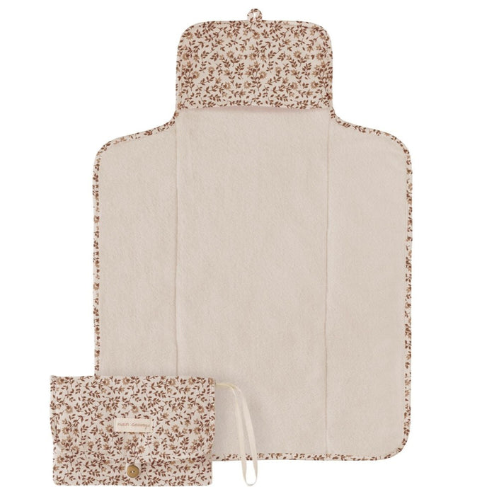 Main Sauvage verschoningsmatje hibiscus