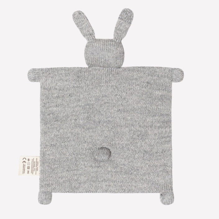 Main Sauvage knuffeldoekje bunny grey knitMSA.KC.BUN.GREYb