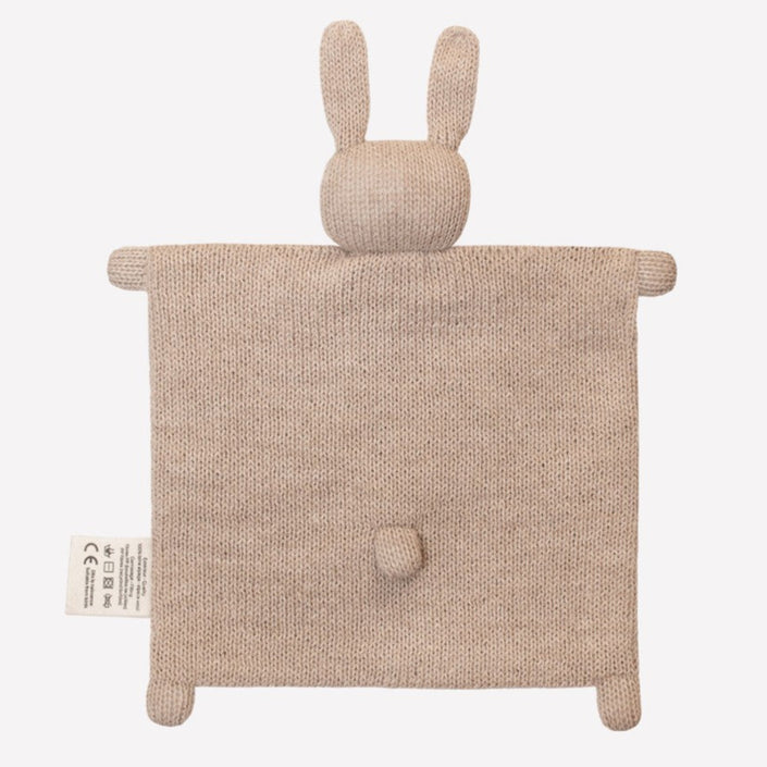 Main Sauvage knuffeldoekje bunny sand knit