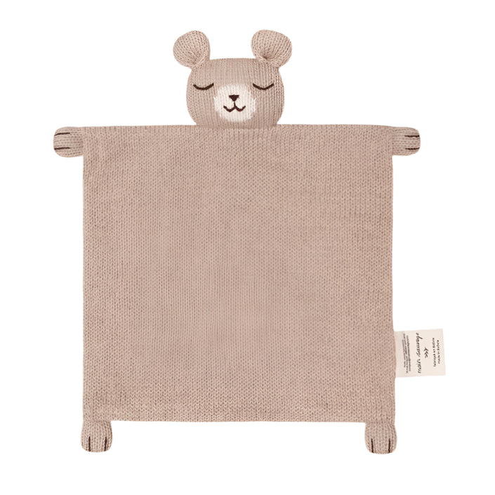 Main Sauvage knuffeldoekje teddy sand knitMSA.KC.TED.SAND
