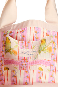 Maison Mangostan x Studio Noos beach bag Birds