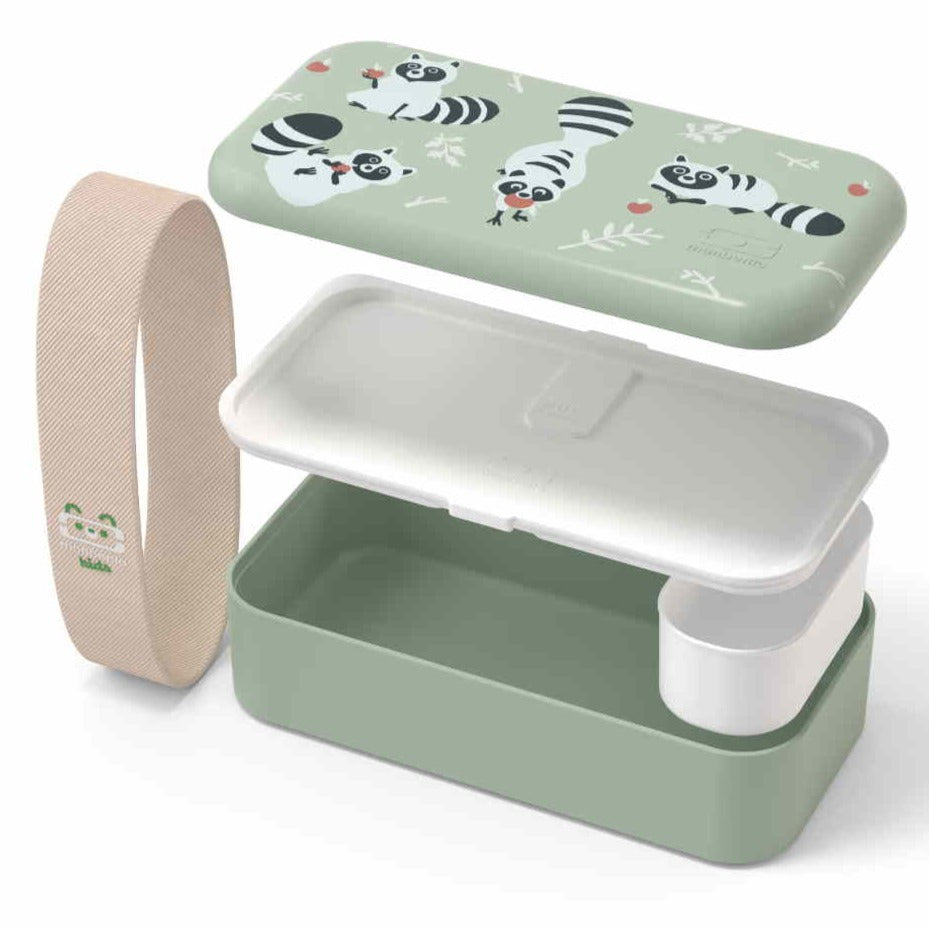 Monbento lunchbox foodie raccoon kopen