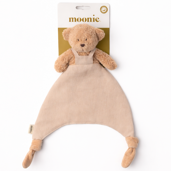Moonie knuffeldoekje doudou bear cappuccino 5903943986699