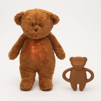 Moonie bijtspeeltje bear caramel 0 mnd