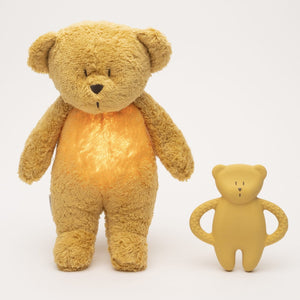 Moonie bijtspeeltje bear gray 00 mnd