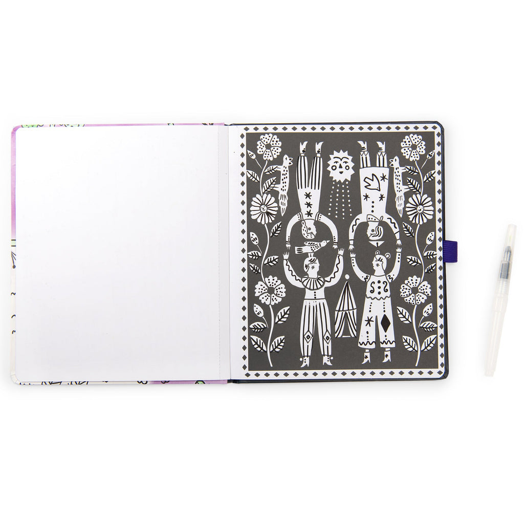 Moulin Roty kleurboek magische aquarel Cometes Filantes 3 jr+ kopen