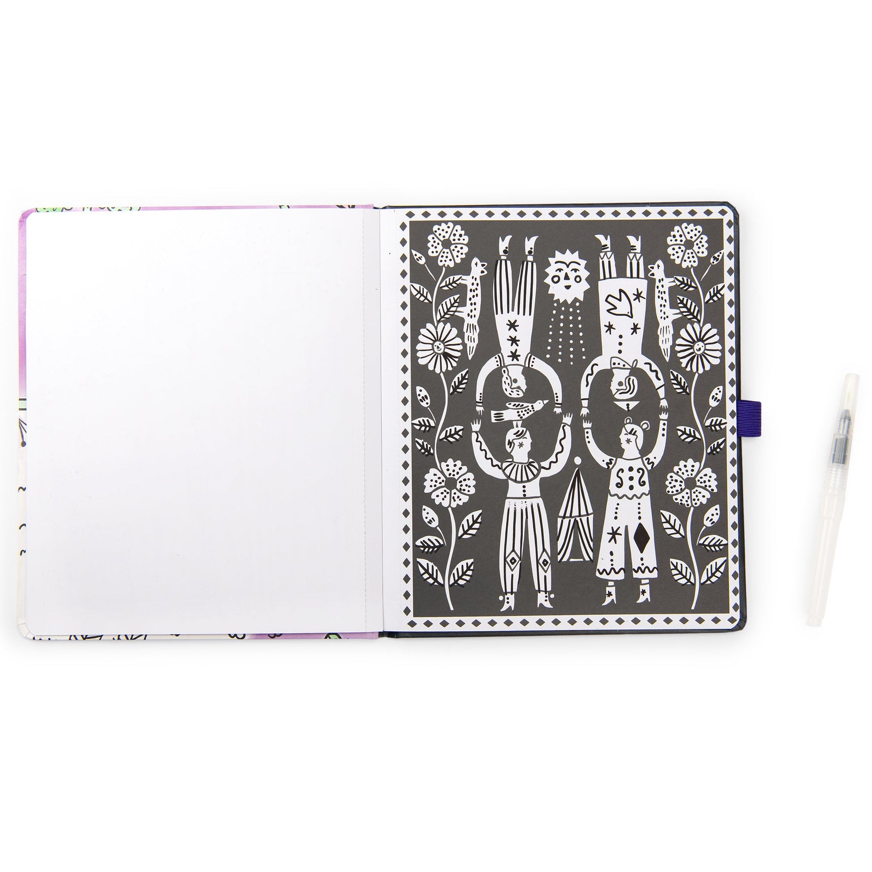 Moulin Roty kleurboek magische aquarel Cometes Filantes 3 jr+ kopen
