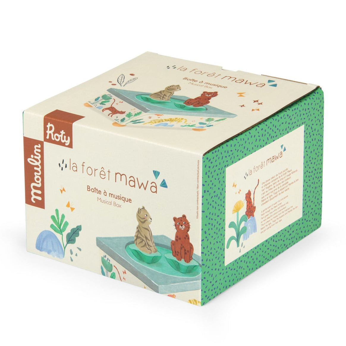 Moulin Roty muziekdoos La foret Mawa