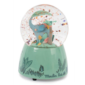 Moulin Roty sneeuwbol met muziekdoos Baobab