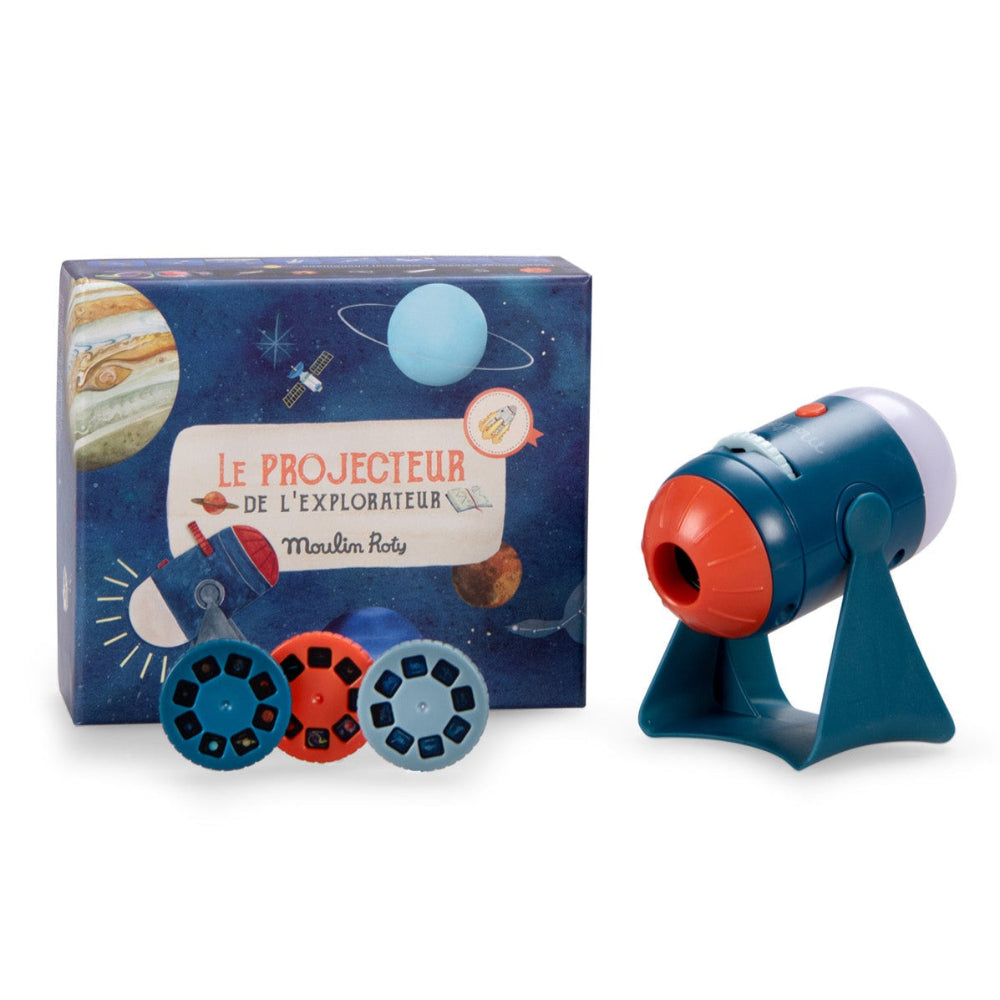 Moulin Roty projector en nachtlampje Explorer 3 jr+ kunststof 