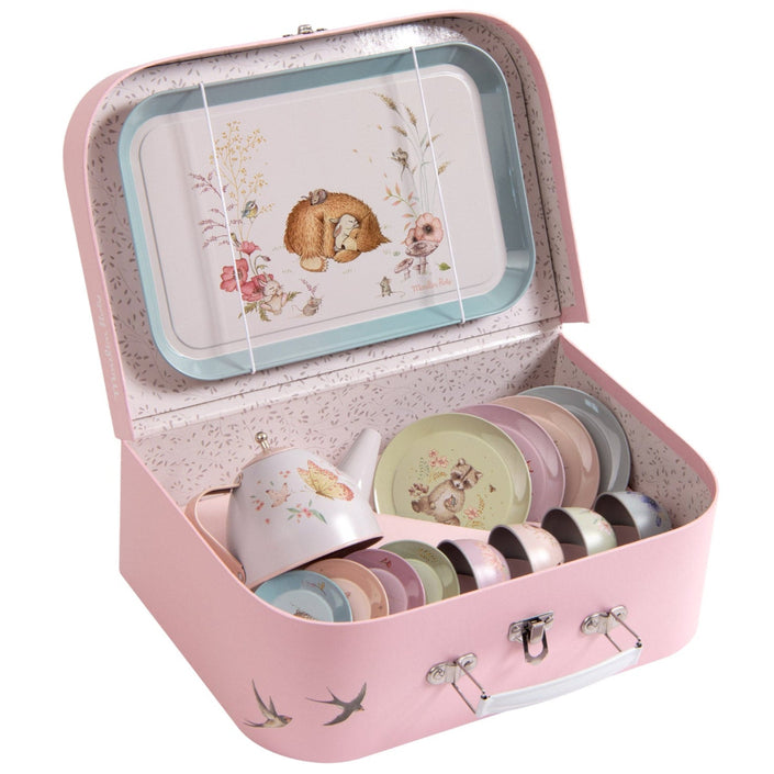 Moulin Roty theeservies in koffertje Les Rosalies 3 jr+710538
