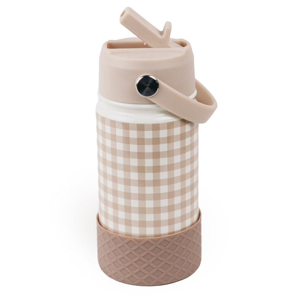 Mrs Ertha stainless steel drinkfles Soft squares kopen
