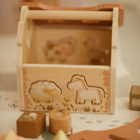 Mrs Ertha houten sorteerspel Tiny Barn 18mnd 658606270824 e