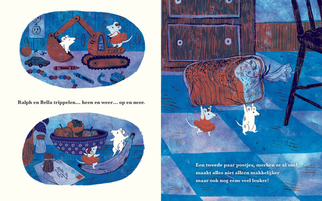 Muisjes van papier 4 jr+