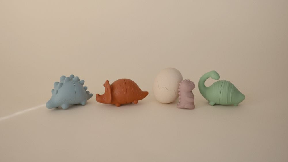 Mushie badspeeltjes Dino 10 mnd+ 840355802580