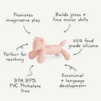 Mushie bijtspeeltje eenhoorn 840355800791 e