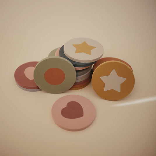 Mushie foam bath puzzle 3 jr+2