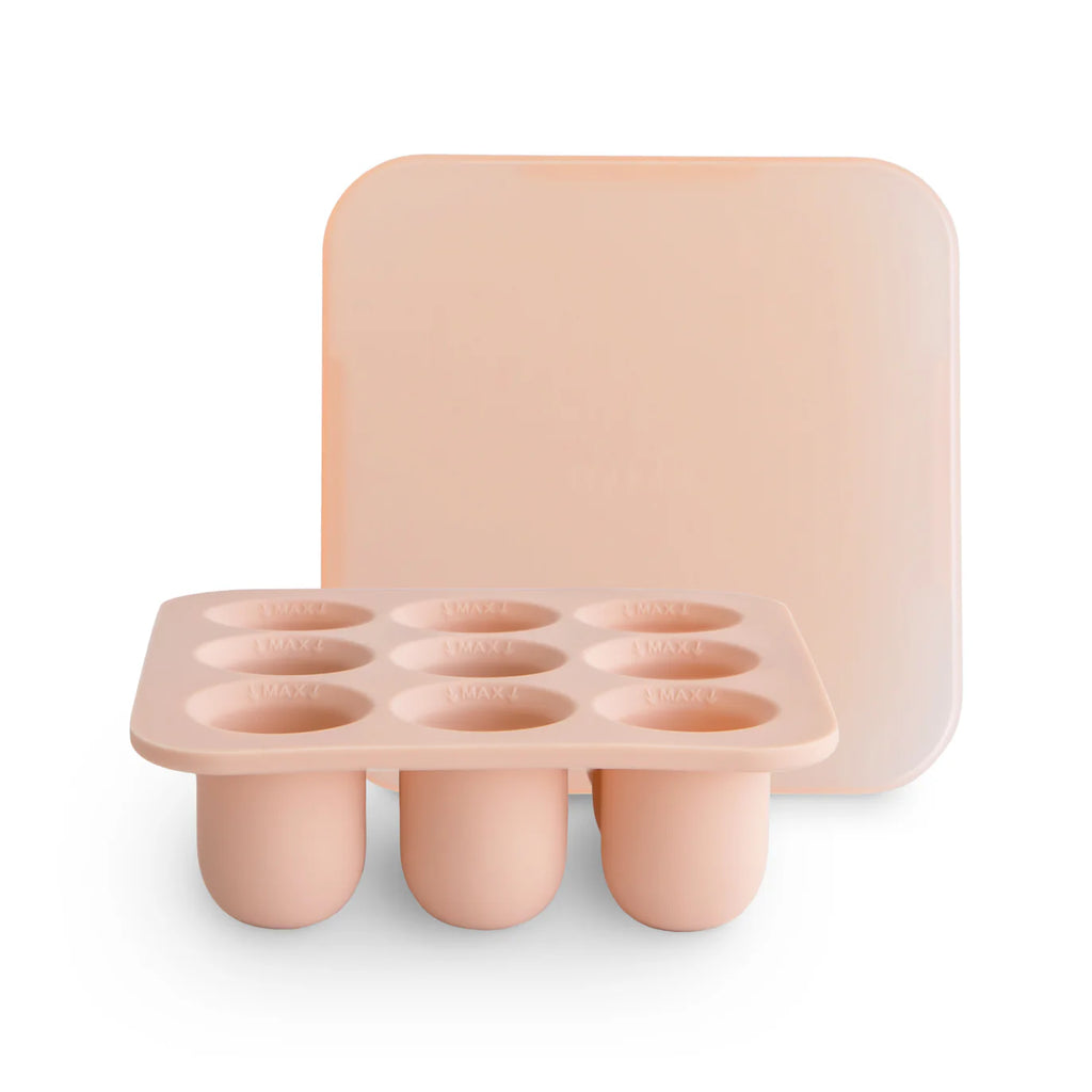 Mushie babyhapjes mal blush