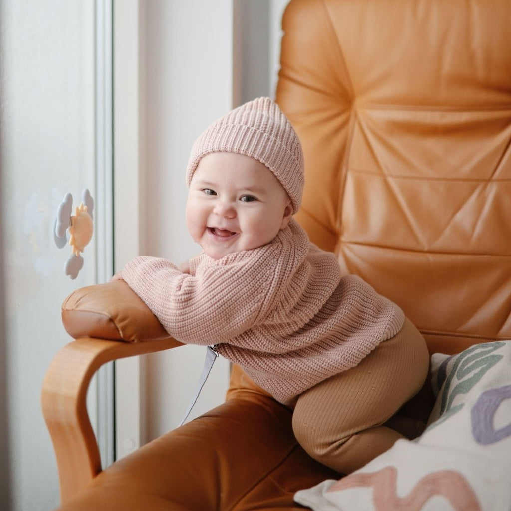 Mushie babyspeeltje spinner sun 10 mnd+ kopen