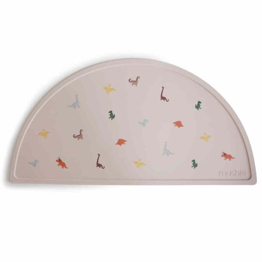 Mushie placemat dino