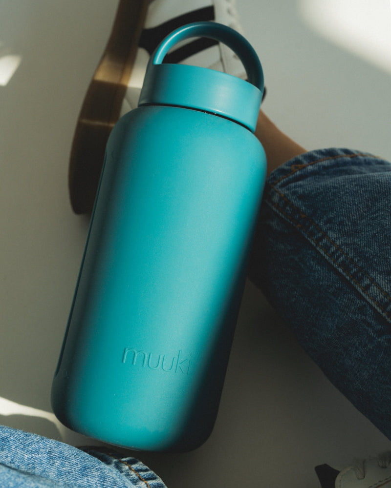 Muuki drinkfles daily bottle Tahiti blue 720 ml MUK20