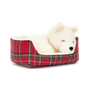 Jellycat knuffel Napping Nipper Westie NAP3NWa