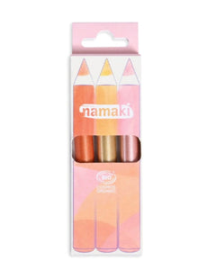 Namaki Make up glitterpotloden sunshine 3 stks