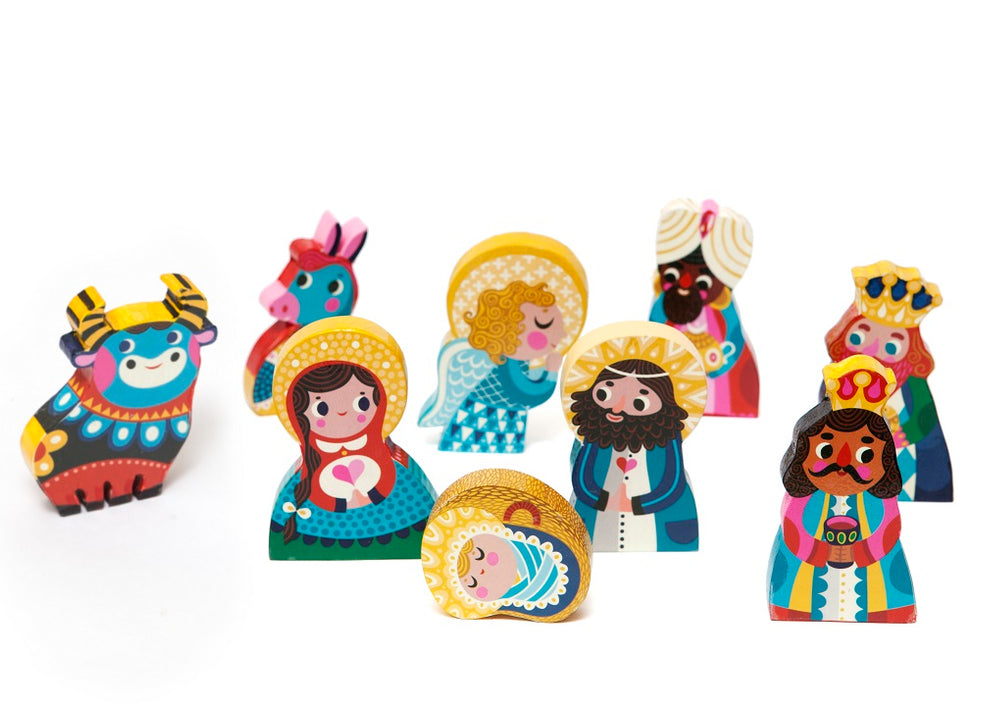 Petit Monkey kerststal