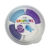 OOLY creatibles DIY air-dry clay kit Ocean BFFs 6 jr+2