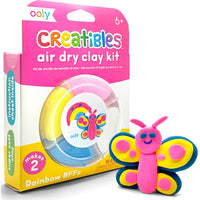 OOLY creatibles DIY air-dry clay kit Rainbow BFFs 6 jr+