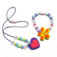 OOLY creatibles set jewelry Blissful Blooms 6 jr+2