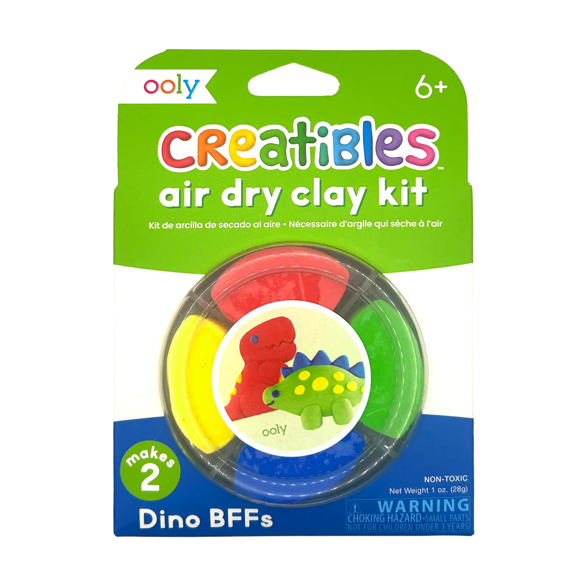 OOLY creatibles set Dino BFFs 6 jr+