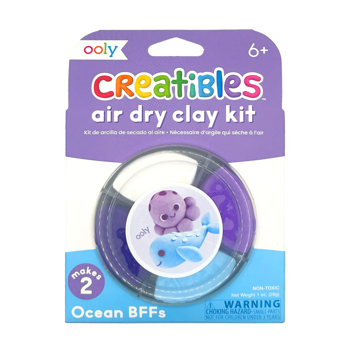 OOLY creatibles set Ocean BFFs 6 jr+