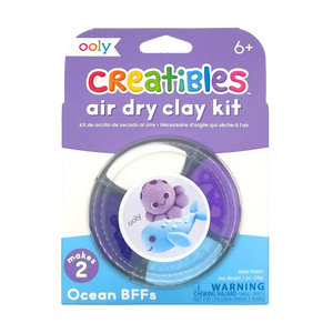OOLY creatibles set Ocean BFFs 6 jr+